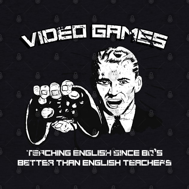 Videogames Teaching English by EddieBalevo